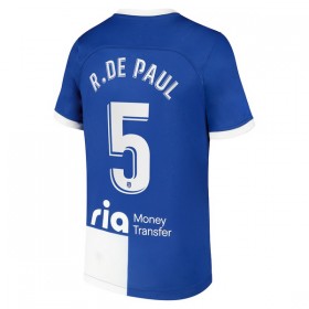 Jalkapallo Pelipaidat/Peliasut Atlético Madrid Nike R. De Paul 5 120th Vuosipäivä 2022-23